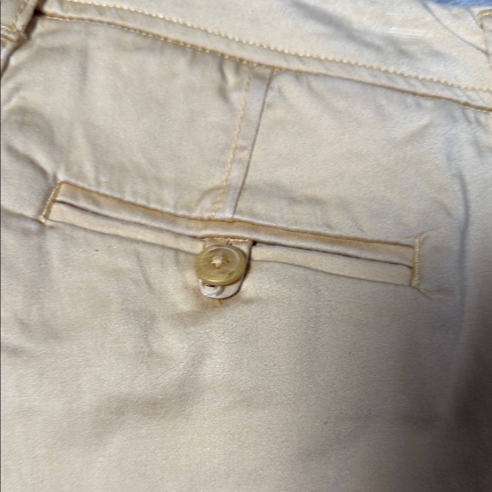 Liverpool Women's Mustard Gold Colored Shorts Size 0/25 - Picture 5 of 6